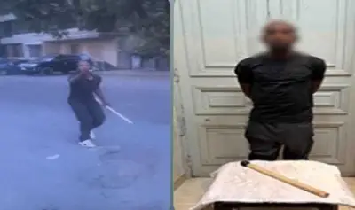 ضبط شخص يلوح بعصا خشبية في الجيزة بعد تداول مقطع فيديو على مواقع التواصل