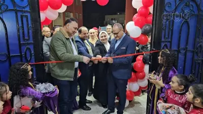 وكيل تعليم بورسعيد يفتتح معرض 