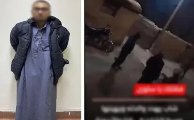 سقوط عاطل في شوارع قنا يهدد والدته بالقتل لرفضها إعطائه مبلغاً مالياً