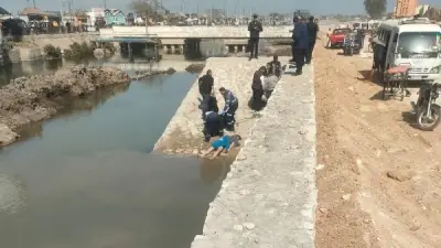 غرق طالبين أثناء الاستحمام في ترعة القاصد بطنطا.. وتحرك أمني عاجل لانتشال الجثامين