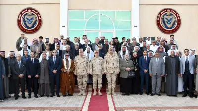 قوات شرق القناة تنظم لقاء إفطار مع شيوخ سيناء لتأكيد التعاون ودعم التنمية