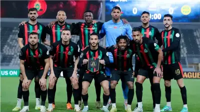 الجيش الملكي يتقدم على بيراميدز بهدف مبكر في دوري أبطال أفريقيا