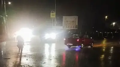 محافظة الغربية تشهد أجواء شتوية قاسية مع هطول أمطار متفرقة وزعابيب