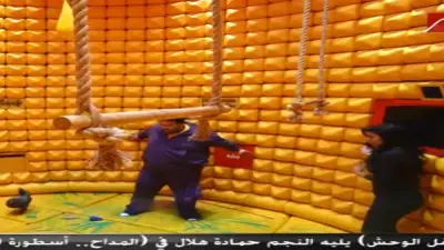 كارولين عزمي تتعرض لمقلب مرعب في برنامج رامز ليفل الوحش وتصرخ عند رؤية الفراخ