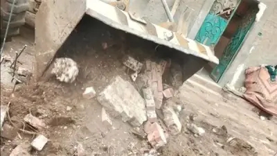 إزالة بناء مخالف على أرض زراعية في كرداسة بالجيزة ضمن حملات مكافحة التعديات