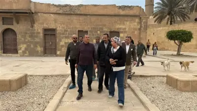 أمين الأعلى للآثار يتفقد مشروعات الترميم بقلعة صلاح الدين الأيوبي بالقاهرة