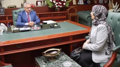 محافظ بني سويف يوجه وكيلة الإسكان الجديدة برفع كفاءة الأداء وإزالة المعوقات