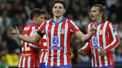 تصريحات صادمة.. ألفاريز يثير الجدل مجددًا حول مستقبله مع أتلتيكو مدريد وبرشلونة