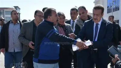 محافظ بورسعيد يوجه برفع الرتش من منطقة الأسواق الحضارية والجراج المتعدد لتحسين المظهر العام