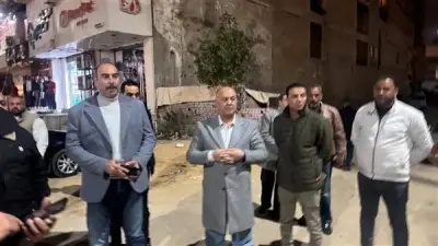 سكرتير عام محافظة الجيزة يقود جولة ميدانية ليلية لتحسين الخدمات والنظافة بحي الهرم