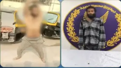 القبض على شخص يعاني من اضطرابات عقلية بعد تداول فيديو مثير في القليوبية