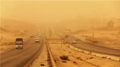 الأرصاد تحذر: استمرار عدم الاستقرار الجوي غداً مع أمطار رعدية ورياح مثيرة للأتربة