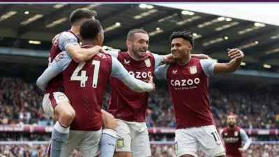 أستون فيلا يتأهل لربع نهائي الدوري الأوروبي بعد فوز ساحق على ليل الفرنسي