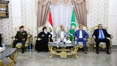 محافظ المنيا يستقبل المهنئين بعيد الفطر ويؤكد على قيم الوحدة الوطنية والأخوة