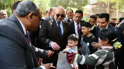 محافظ الفيوم يشارك الأهالي فرحة العيد بزيارة حديقة الحيوان ومستشفى الفيوم العام