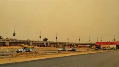 الأرصاد الجوية تحذر: الرمال المثارة تسيطر على مناطق واسعة وتؤثر على الرؤية