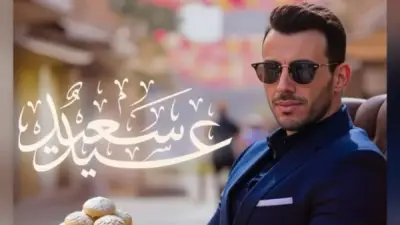 رامي رضوان يهنئ متابعيه بعيد الفطر ويدعو للسلام في ظروف صعبة