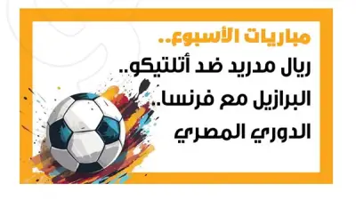 مواجهات نارية تنتظر عشاق كرة القدم: ريال مدريد ضد أتلتيكو والبرازيل تواجه فرنسا