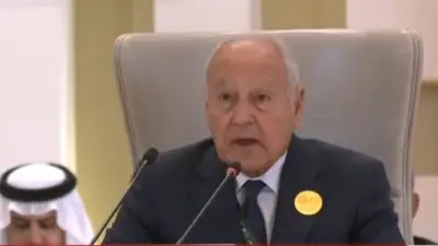 أبو الغيط يدين بشدة الاعتداء الإسرائيلي على منشآت عسكرية في جنوب سوريا