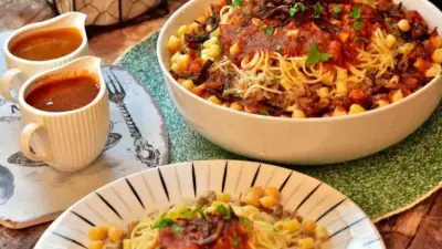 بديل الكشري: وصفة سريعة ولذيذة لعيد الفطر من الشيف توتا مراد