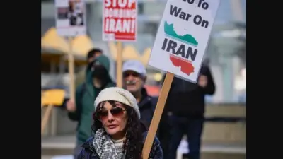 مظاهرات احتجاجية في كندا تطالب بوقف الحرب الأمريكية الإسرائيلية على إيران