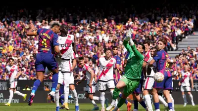 برشلونة يتخطى فخ رايو فاليكانو ويترقب هدية الديربي في صدارة الليجا