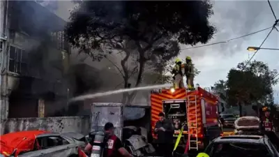 إعلام عبري: صواريخ إيرانية انشطارية تسقط في مناطق متعددة وإصابة مبنى بحيفا