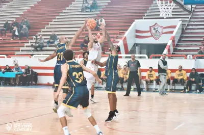 الاتحاد يواجه الزمالك والأهلي يلتقي المصرية للاتصالات في نصف نهائي دوري السلة