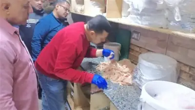 ضبط لحوم ودواجن مجهولة المصدر في الوادي الجديد بعد حادثة تسمم جماعي