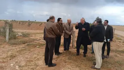 محافظ مطروح يتفقد آبار حصاد المياه في براني ويوجه بالتوسع الزراعي