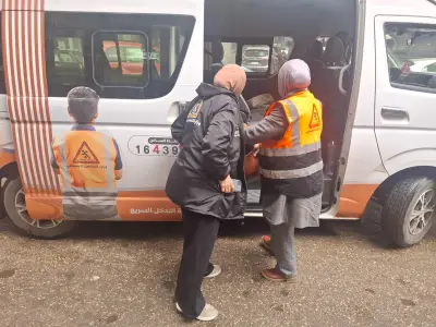 التضامن توزع وجبات ساخنة وبطاطين على المواطنين في المناطق المتضررة من الطقس