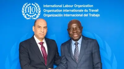 وزير العمل يبحث مشروعات تنموية مشتركة مع منظمة العمل الدولية لدعم سوق العمل