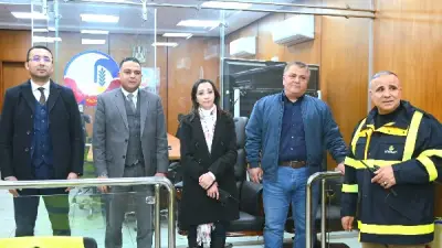 محافظ البحيرة تتابع من مركز التحكم جهود رفع مياه الأمطار لحماية المواطنين