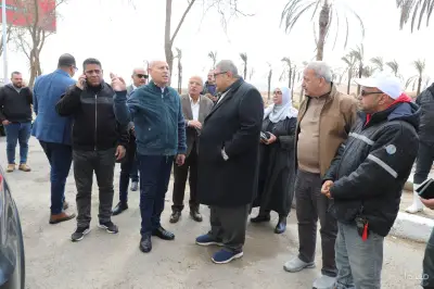 محافظ القاهرة يواصل جولاته التفقدية في أحياء العاصمة لمتابعة رفع تراكمات مياه الأمطار