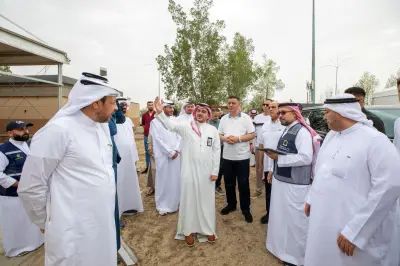 وفد التضامن يتفقد مواقع حجاج الجمعيات الأهلية في مشعري عرفة ومنى