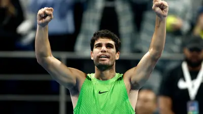 حلم ألكاراز يتحقق: ملعب تنس مؤقت في برنابيو لبطولة مدريد المفتوحة