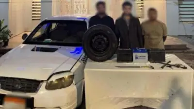 القبض على عصابة متخصصة في سرقة بطاريات وإطارات السيارات بمدينة نصر