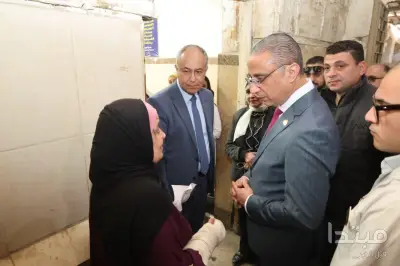 محافظ الجيزة يتفقد انتظام العمل بمستشفى أم المصريين ويؤكد على جودة الخدمات الطبية
