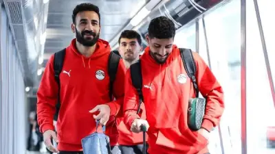 بعثة منتخب مصر تصل مدريد استعداداً للمواجهة الودية مع إسبانيا