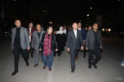 محافظ القاهرة يتفقد تنفيذ قرار إغلاق المحال العامة في ساعات متأخرة