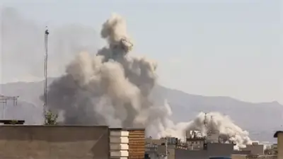 انفجارات متزامنة تهز طهران وكرج وميناء لنجة الإيرانية