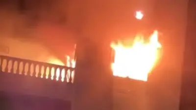 حريق يلتهم شقة في حدائق الأهرام وإخلاء فوري للسكان