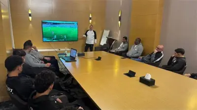 محاضرة فيديو مطولة لمنتخب الناشئين قبل مواجهة المغرب في تصفيات شمال أفريقيا