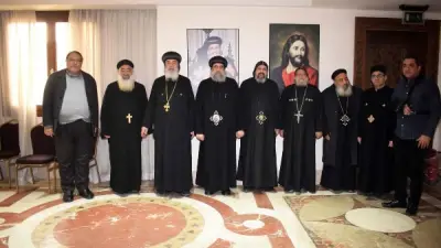 لجنة الألحان بالمجمع المقدس تناقش ترتيبات الأعياد الكنسية واستكمال تسجيل الطقوس