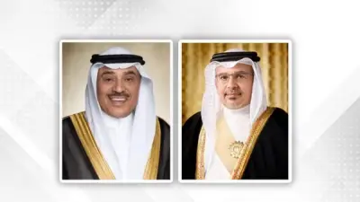 ولي عهد البحرين يؤكد تضامن المملكة مع الكويت في حماية أمنها واستقرارها