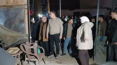 محافظ القليوبية يقود جولة ليلية موسعة بشبرا الخيمة لضبط غلق المحال وإزالة الإشغالات