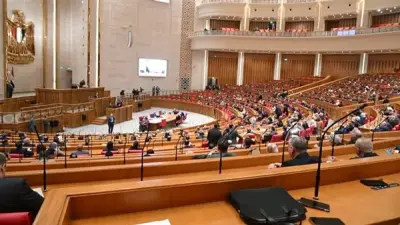 نائب حزب النور يرفض قرض البنك الآسيوي بسبب الفائدة الربوية أمام مجلس النواب