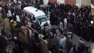 قرية المخزن بالسنبلاوين تشيّع ابنها حسن لطفي في جنازة مهيبة بعد وفاته بالخارج