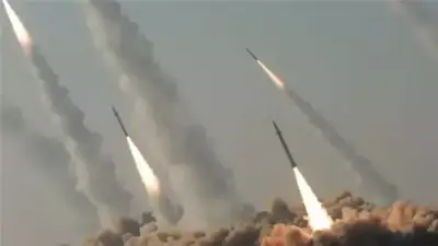 إيران تطلق دفعة صاروخية نحو إسرائيل والتلفزيون الإيراني يعلن عن الهجوم
