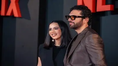 رسالة رومانسية مؤثرة من حسن الرداد لإيمي سمير غانم في عيد ميلادها